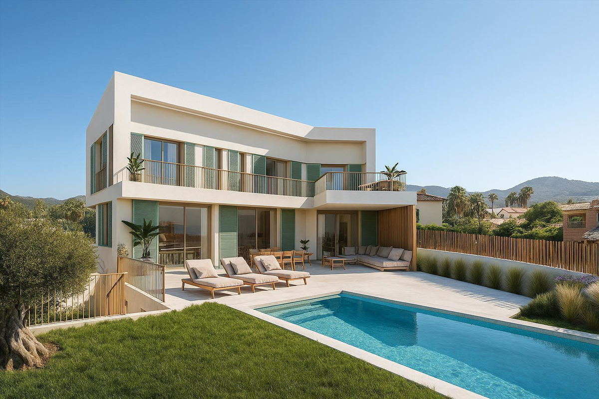 Exclusive newly built villa with pool and mountain views for sale in Calvià