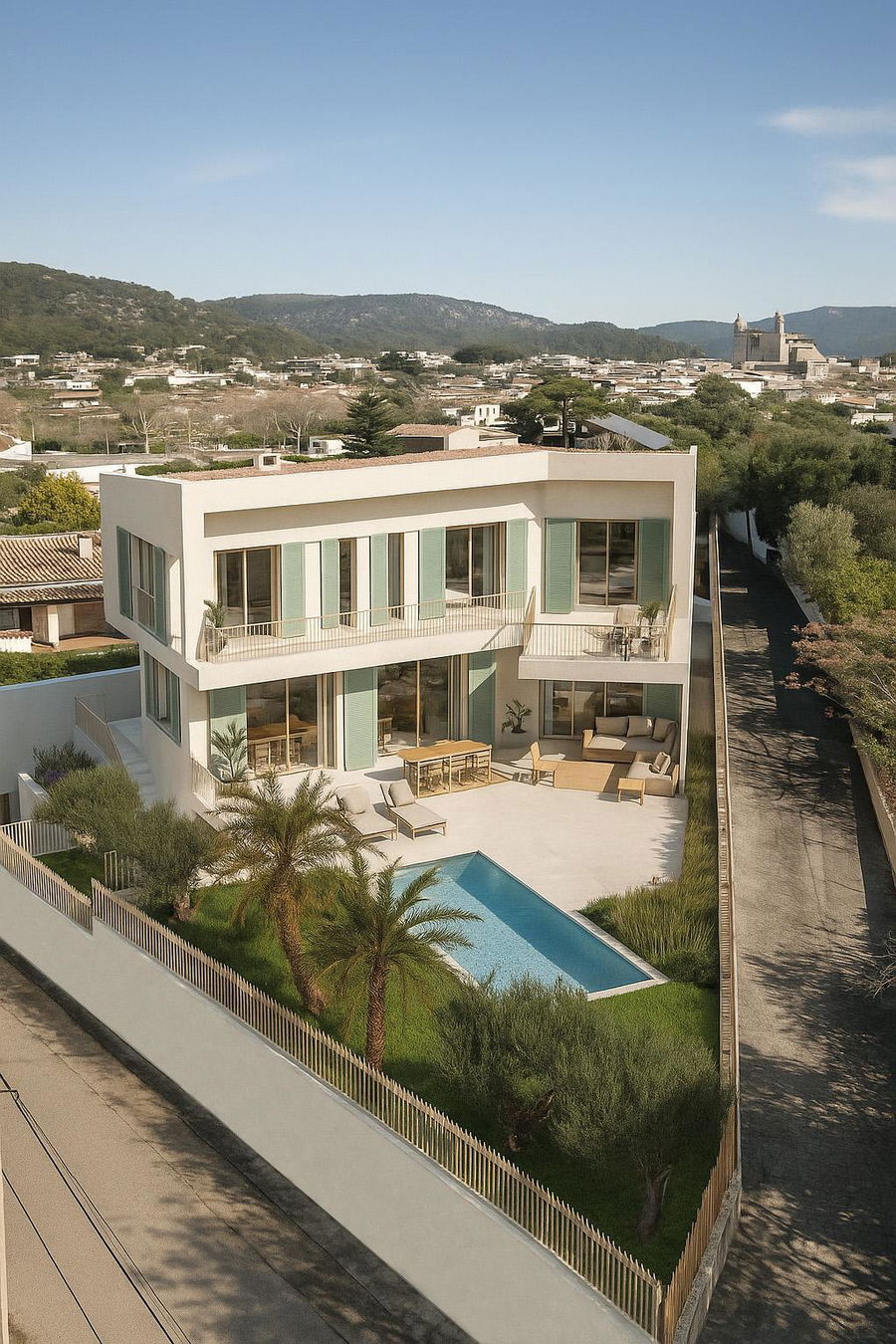Exclusive newly built villa with pool and mountain views for sale in Calvià