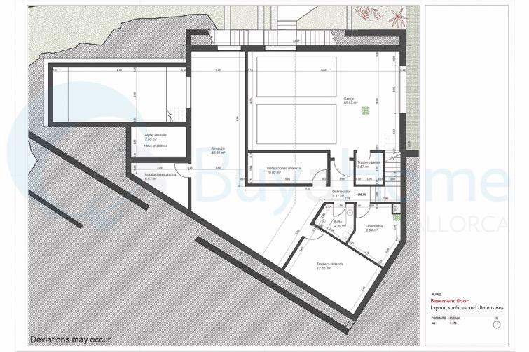 Exclusiva villa de obra nueva con piscina y vistas a la montaña en venta en Calvià