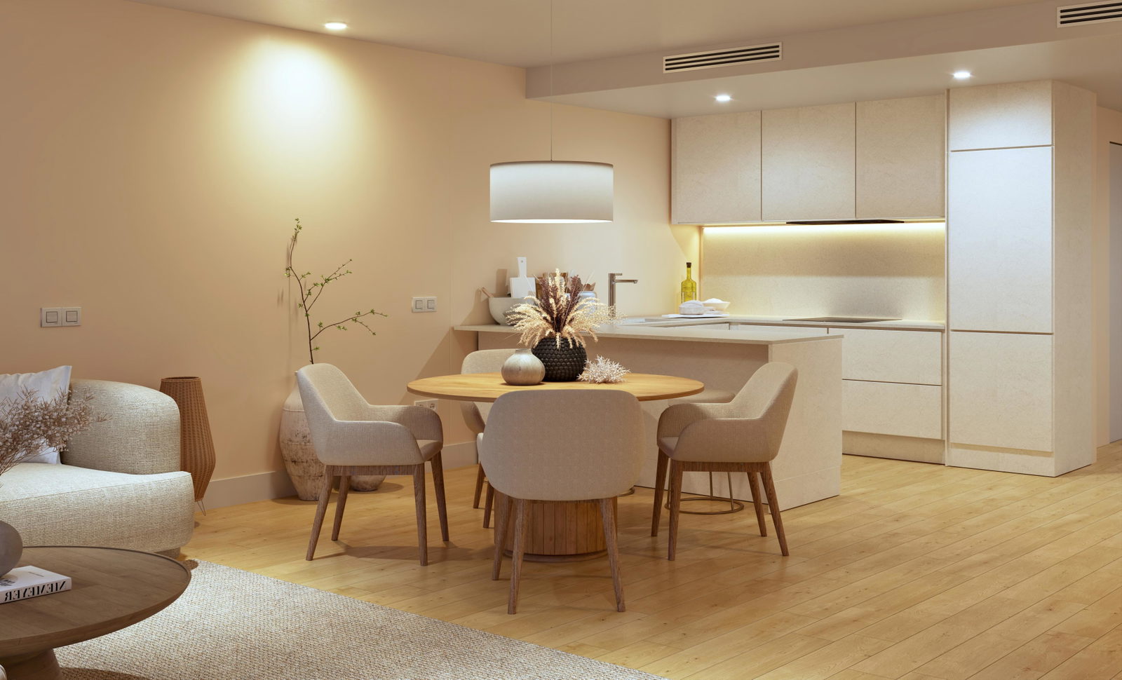 Ático de obra nueva con 3 dormitorios y terraza privada en la azotea en el centro de Palma
