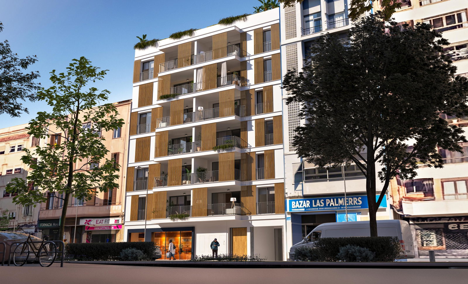 Apartamento de 3 dormitorios con vistas a la ciudad en el centro de Palma