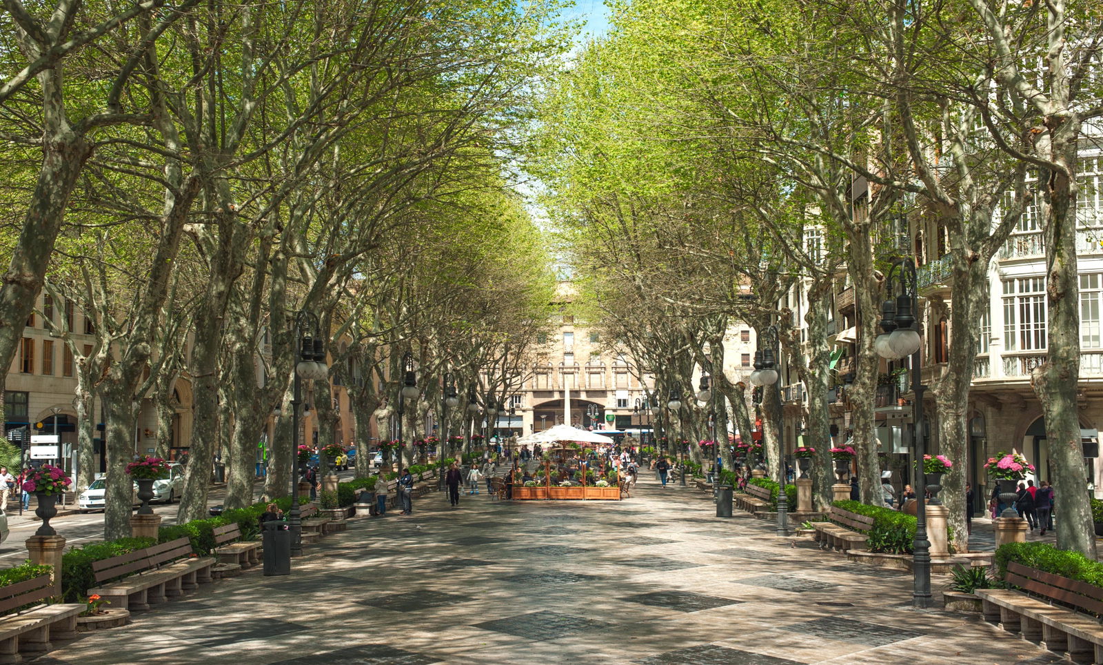 Apartamento de 3 dormitorios con vistas a la ciudad en el centro de Palma