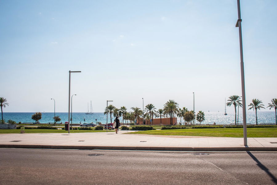 Apartamento de 3 dormitorios con vistas a la ciudad en el centro de Palma