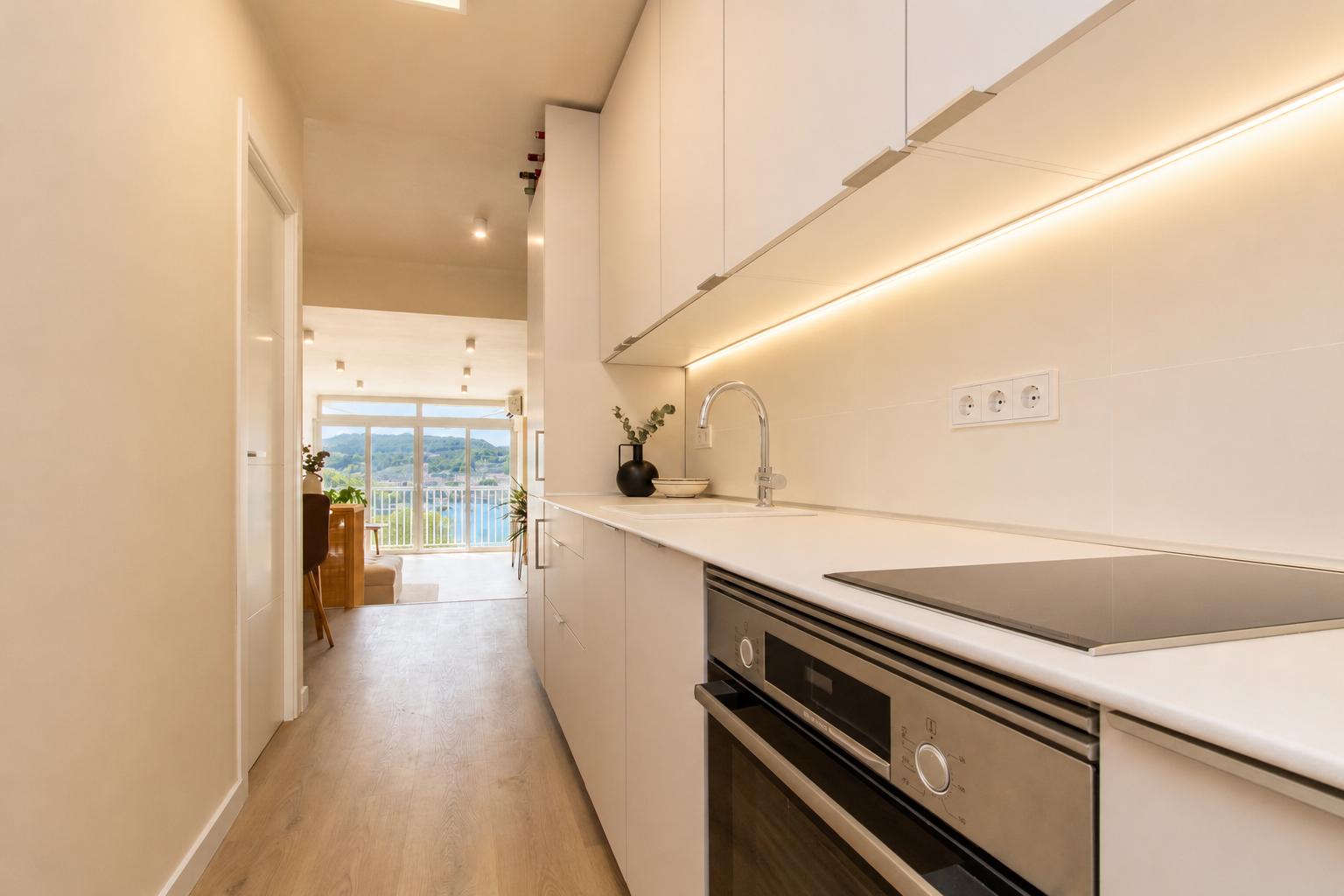 Modern renovated studio apartment with stunning sea views in Santa Ponsa