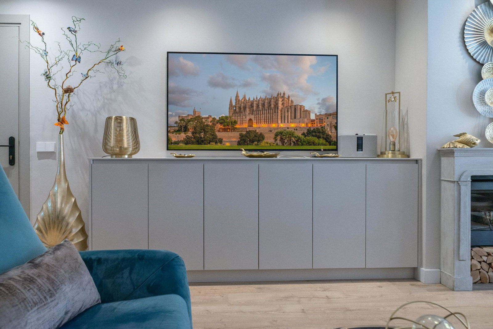 Modern lägenhet i centrala Palma med mysig terrass