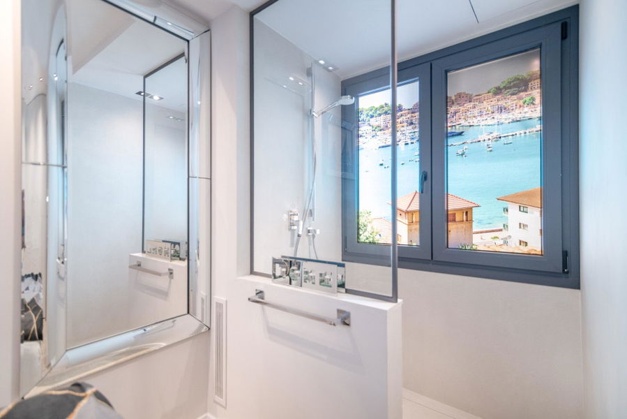 Modern lägenhet i centrala Palma med mysig terrass