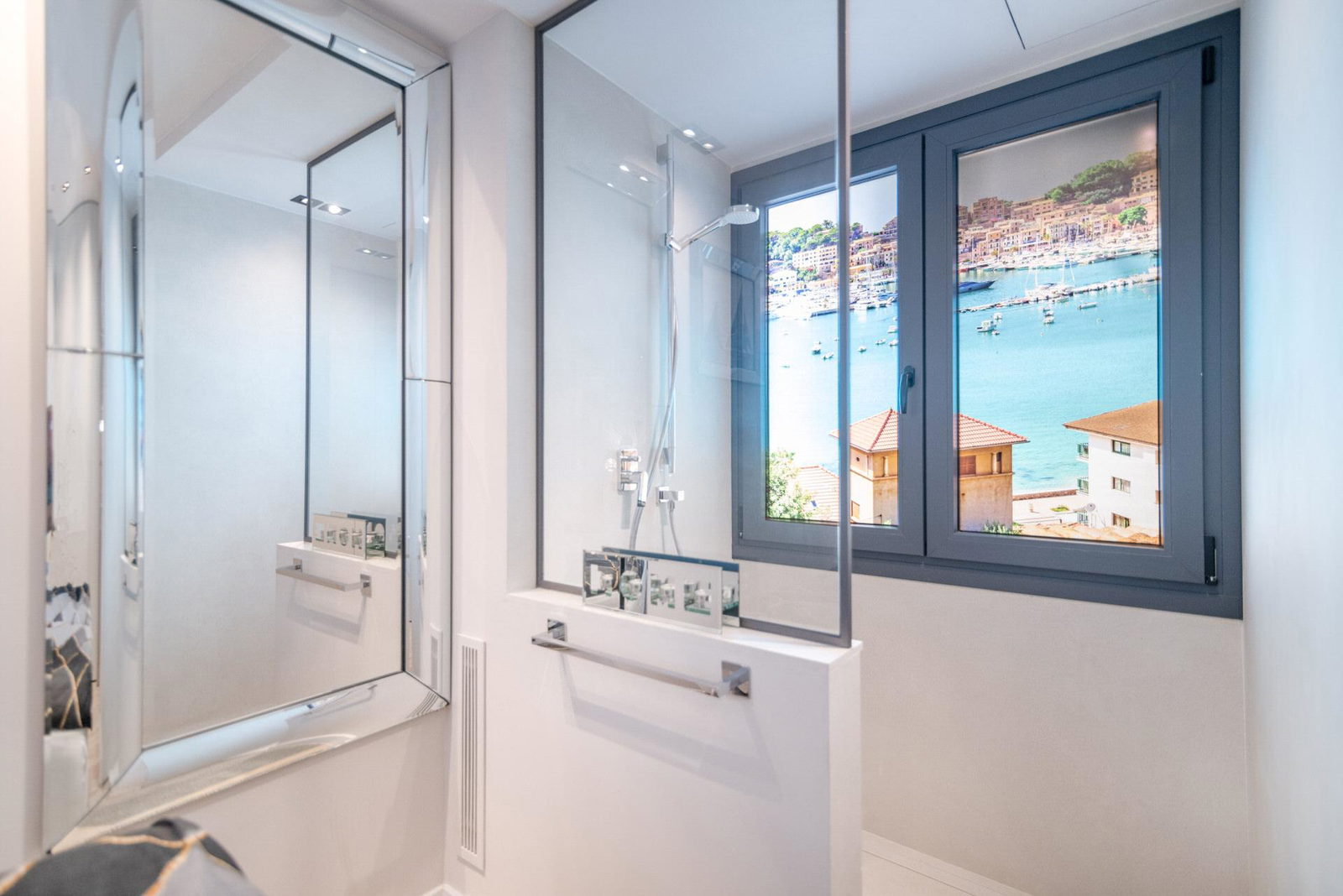 Modern lägenhet i centrala Palma med mysig terrass