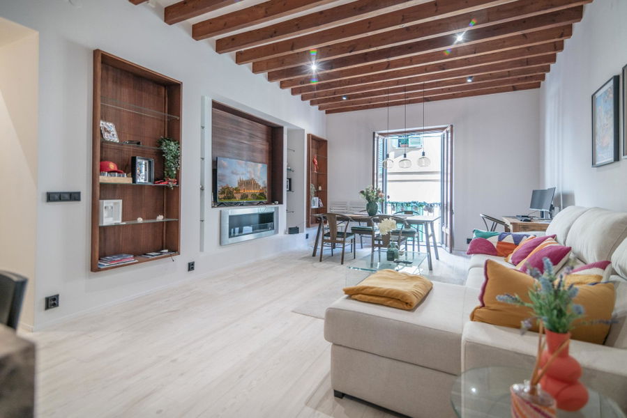 Spacious Renovated Apartment for Sale in Palma Centre