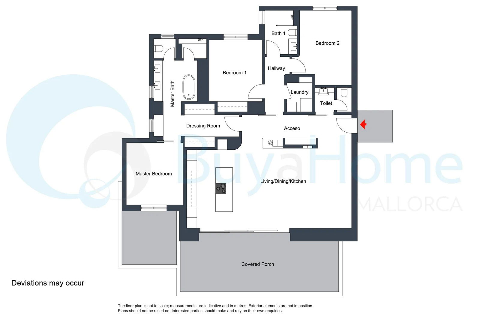 Stylish New-Build Apartment Near the Beach in Cala Major