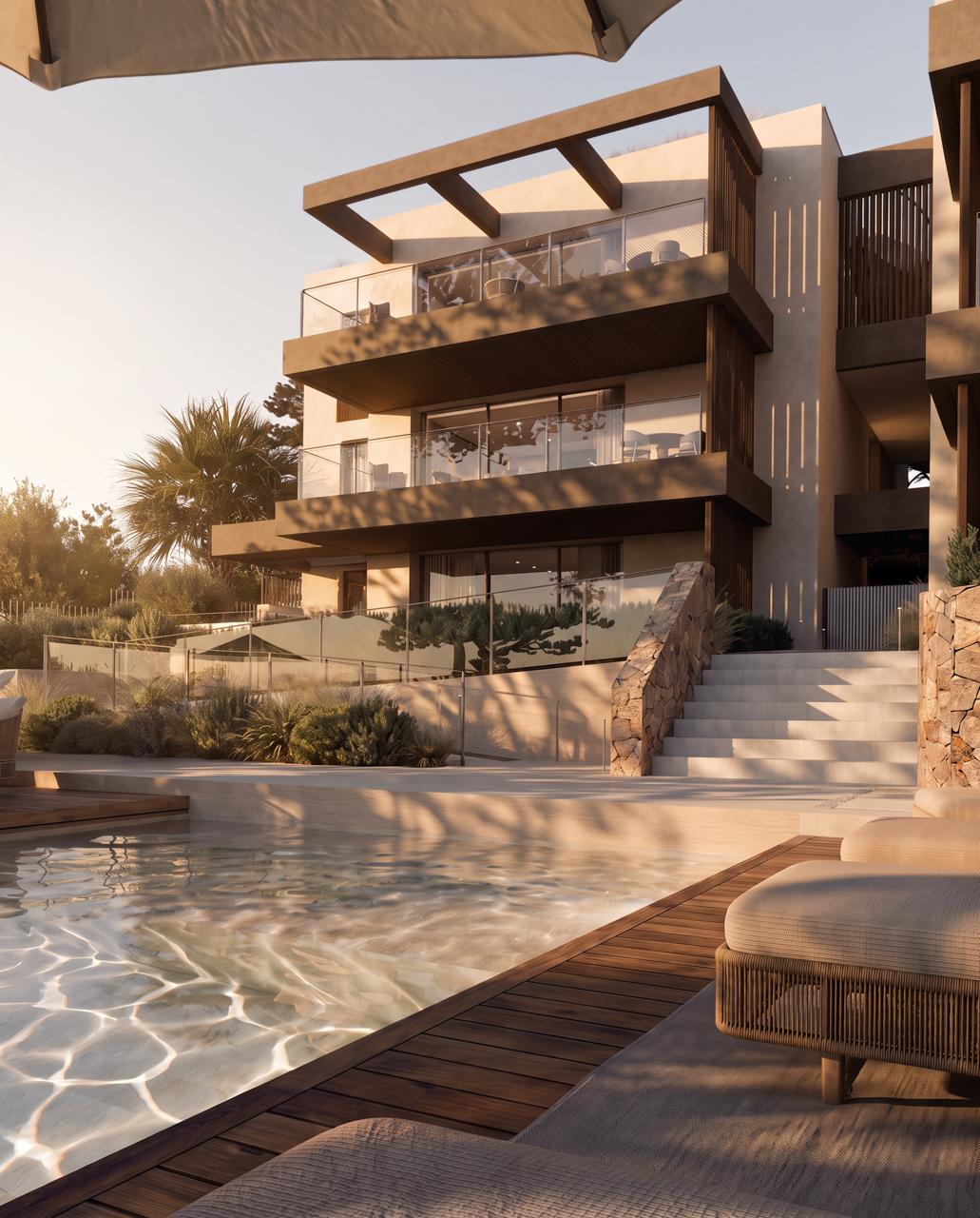 Stylish New-Build Apartment Near the Beach in Cala Major
