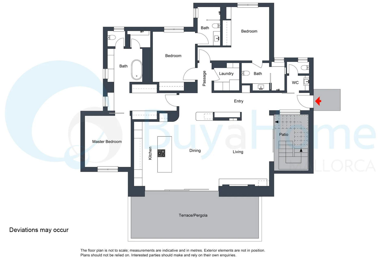 Exclusive  new build penthouse in Cala Major with sea views & private solarium