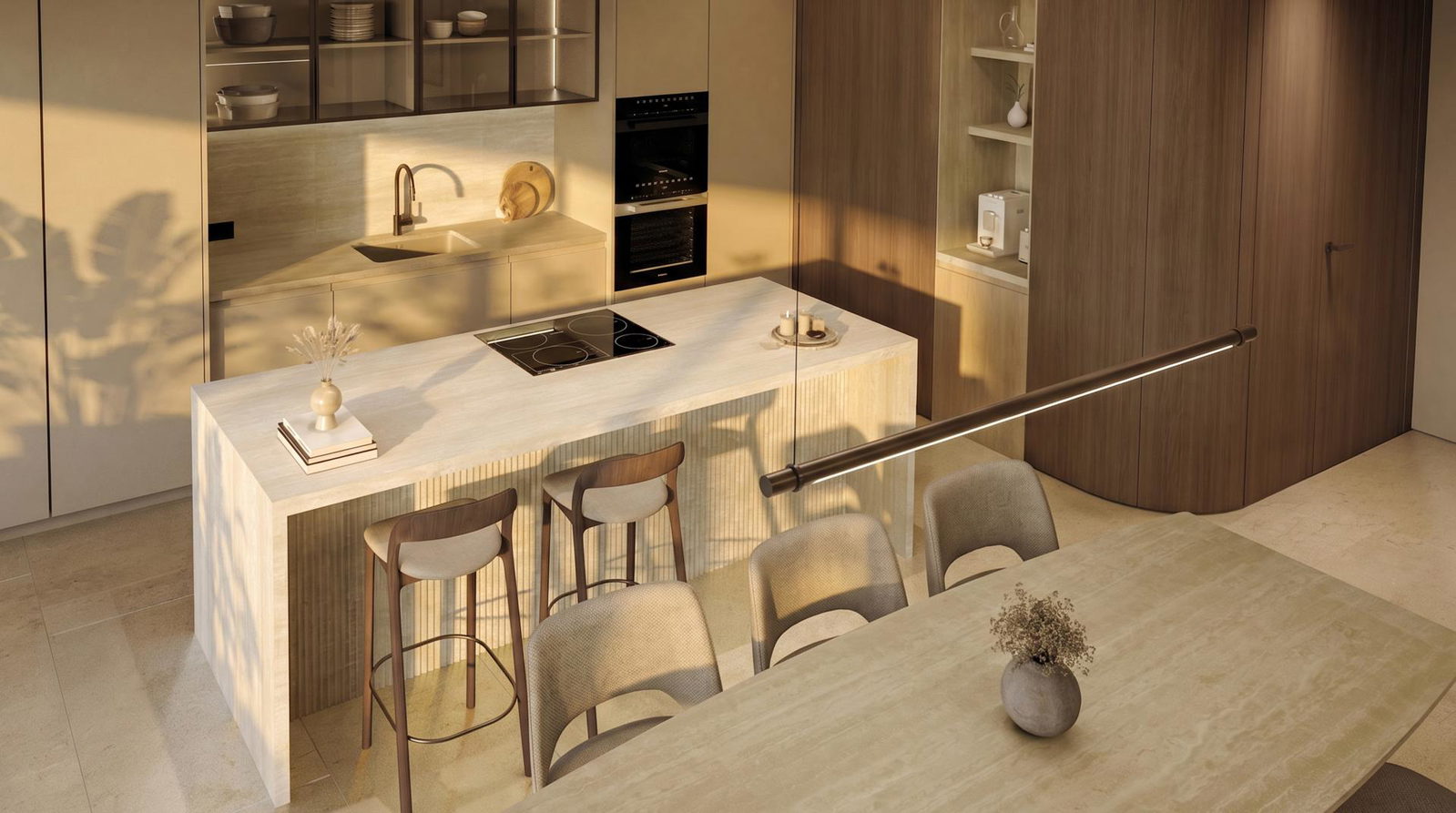 Exclusive  new build penthouse in Cala Major with sea views & private solarium