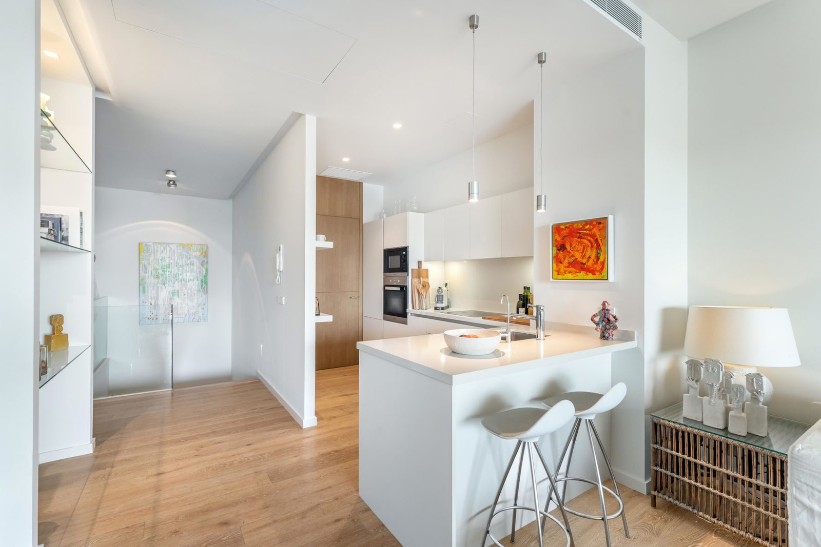 Stunning frontline apartment with harbor views and sunset terraces in San Agustin