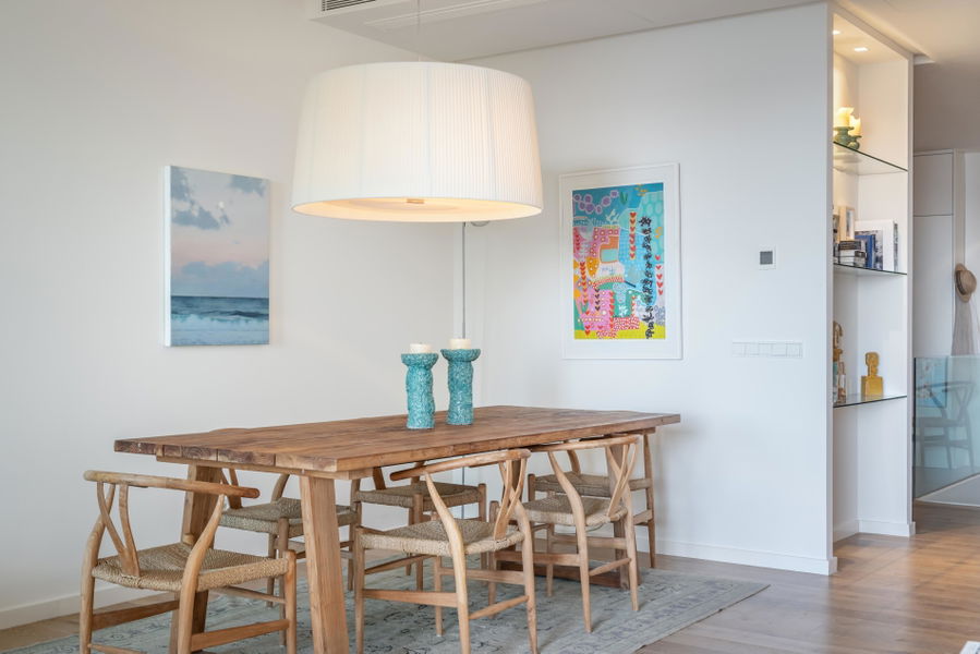 Stunning frontline apartment with harbor views and sunset terraces in San Agustin