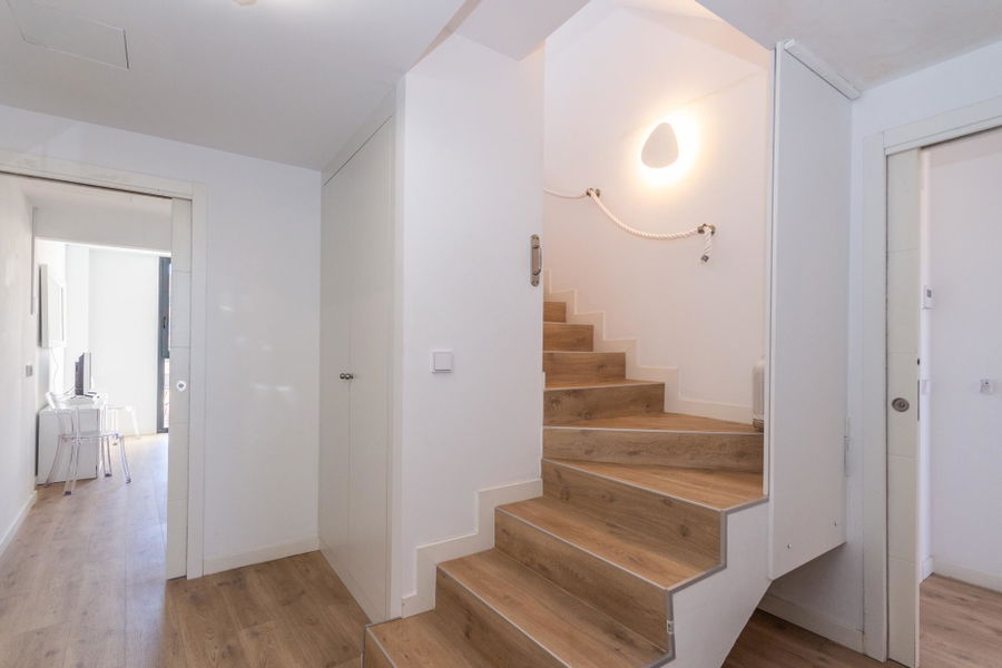 Se vende precioso ático dúplex con vistas al mar en Portixol Molinar