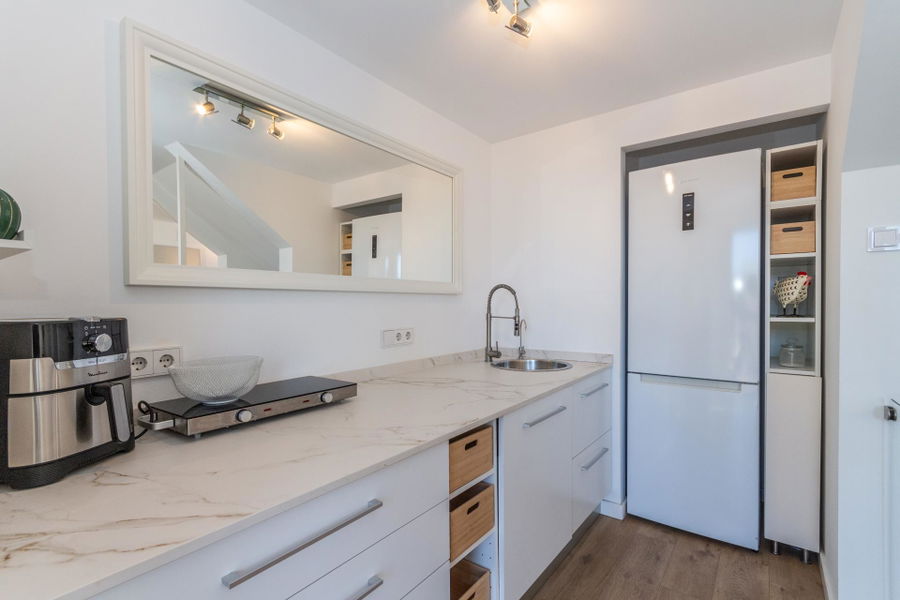 Se vende precioso ático dúplex con vistas al mar en Portixol Molinar